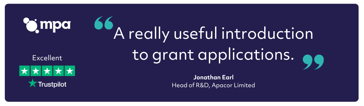 Jonathan Earl testimonial of our grant kickstarter bootcamp